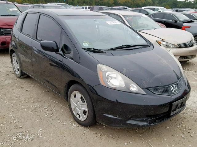 JHMGE8H32DC082412 - 2013 HONDA FIT BLACK photo 1