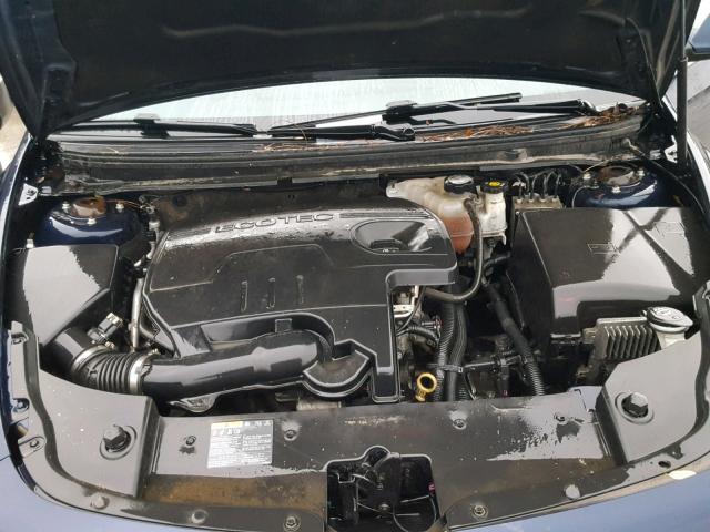1G1ZC5EB5AF239007 - 2010 CHEVROLET MALIBU 1LT ლურჯი ფოტო 7