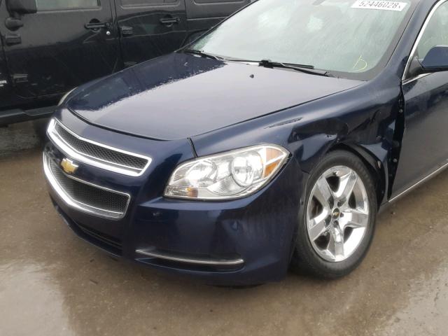 1G1ZC5EB5AF239007 - 2010 CHEVROLET MALIBU 1LT ლურჯი ფოტო 9