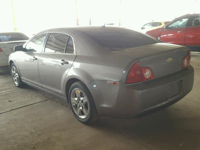 1G1ZA5EU1BF345379 - 2011 CHEVROLET MALIBU LS ნაცრისფერი ფოტო 3