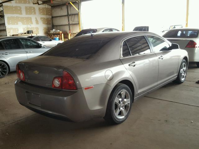 1G1ZA5EU1BF345379 - 2011 CHEVROLET MALIBU LS ნაცრისფერი ფოტო 4
