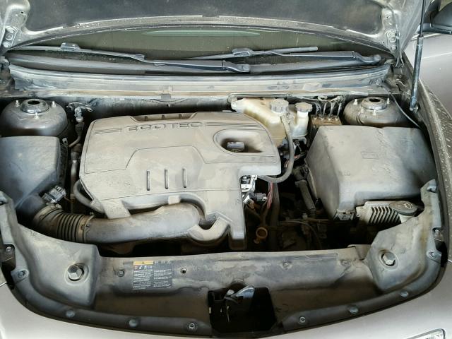 1G1ZA5EU1BF345379 - 2011 CHEVROLET MALIBU LS ნაცრისფერი ფოტო 7