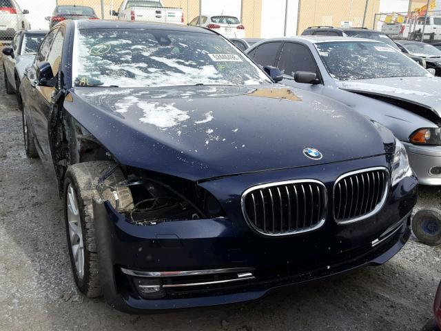 WBAYB6C56ED224443 - 2014 BMW 750 XI BLUE photo 1