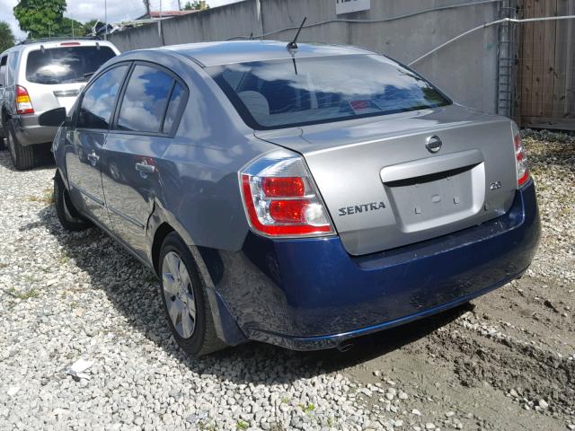 3N1AB61E97L667788 - 2007 NISSAN SENTRA 2.0 SILVER photo 3