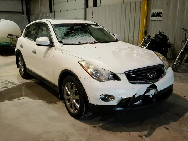 JN1AJ0HR3BM850613 - 2011 INFINITI EX35 BASE WHITE photo 1