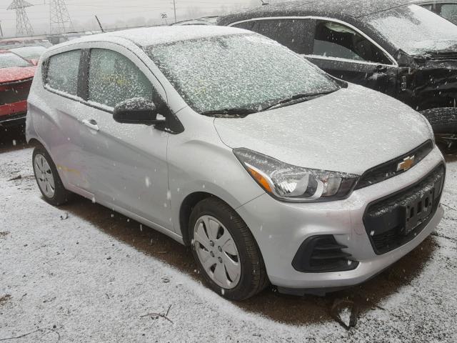 KL8CB6SA9GC633890 - 2016 CHEVROLET SPARK LS SILVER photo 1