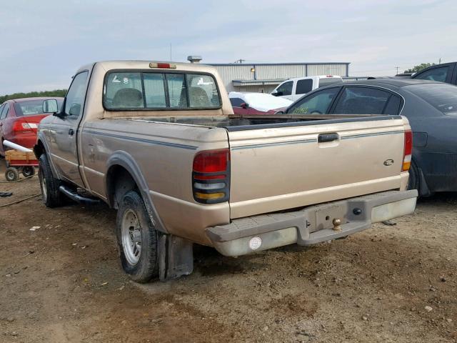 1FTCR11U8PUB21596 - 1993 FORD RANGER GOLD photo 3