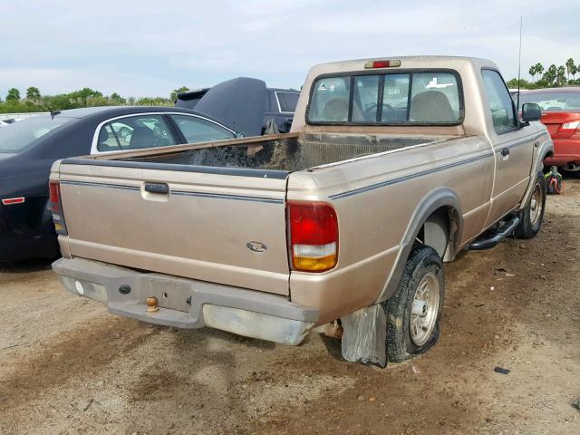 1FTCR11U8PUB21596 - 1993 FORD RANGER GOLD photo 4