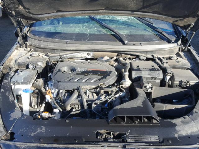 5NPE34AB7JH665437 - 2018 HYUNDAI SONATA SPO BLACK photo 7