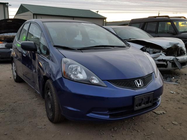 JHMGE8H35BC023061 - 2011 HONDA FIT BLUE photo 1