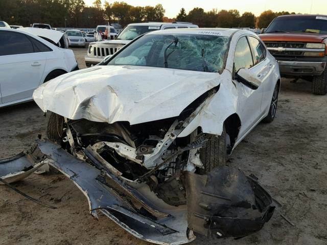 19UUB2F39GA007222 - 2016 ACURA TLX WHITE photo 2