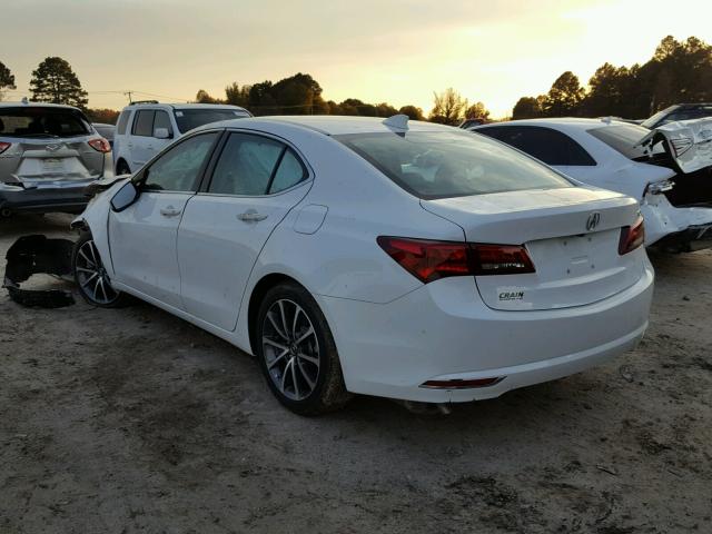 19UUB2F39GA007222 - 2016 ACURA TLX WHITE photo 3