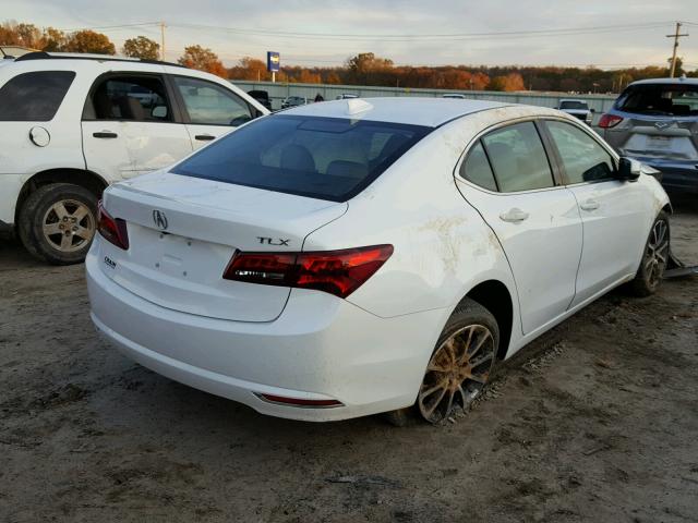 19UUB2F39GA007222 - 2016 ACURA TLX WHITE photo 4