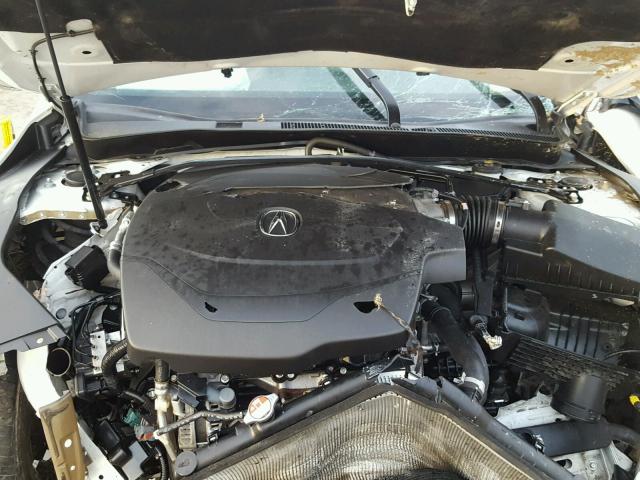 19UUB2F39GA007222 - 2016 ACURA TLX WHITE photo 7