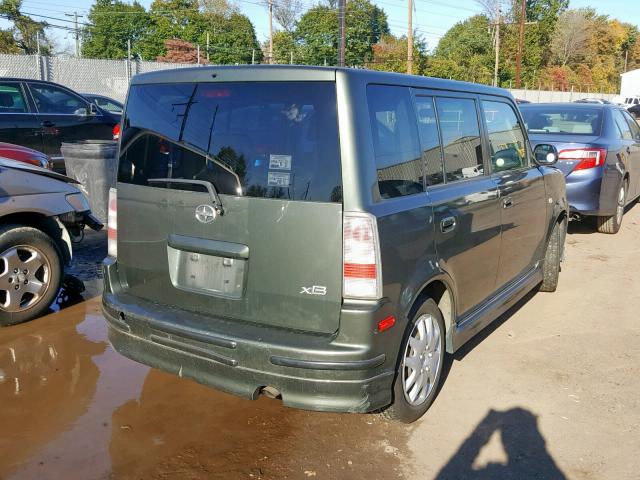 JTLKT324864046893 - 2006 TOYOTA SCION XB მწვანე ფოტო 4