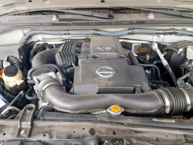 1N6AD0ER4AC433947 - 2010 NISSAN FRONTIER C SILVER photo 7