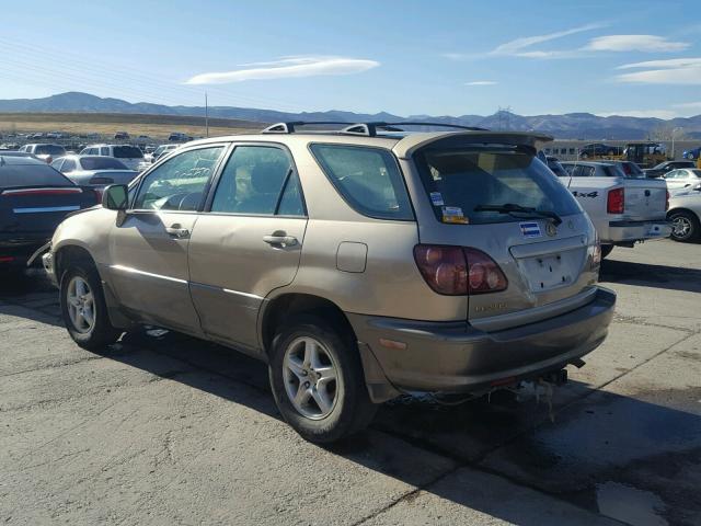 JT6HF10U4Y0129128 - 2000 LEXUS RX 300 GOLD photo 3