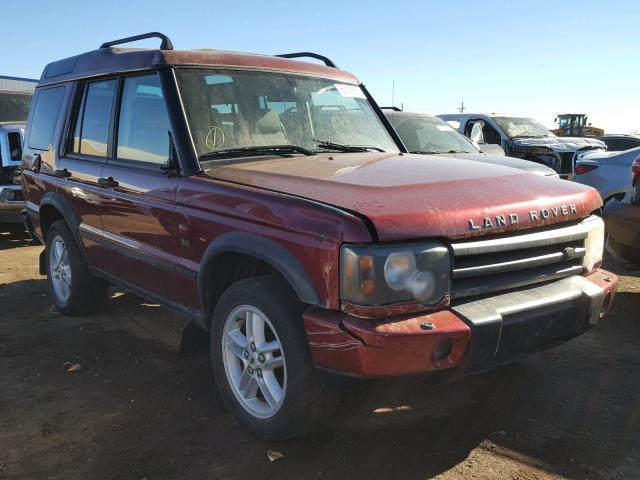 SALTY16473A802803 - 2003 LAND ROVER DISCOVERY MAROON photo 1