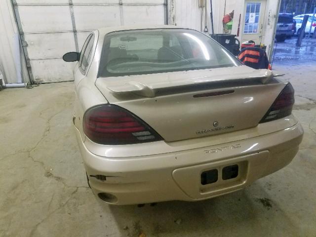 1G2NE52E65M156755 - 2005 PONTIAC GRAND AM S TAN photo 10