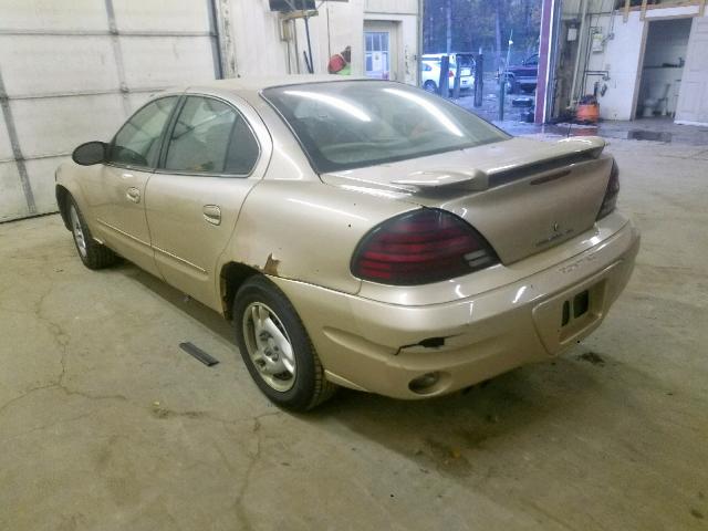 1G2NE52E65M156755 - 2005 PONTIAC GRAND AM S TAN photo 3