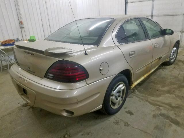 1G2NE52E65M156755 - 2005 PONTIAC GRAND AM S TAN photo 4