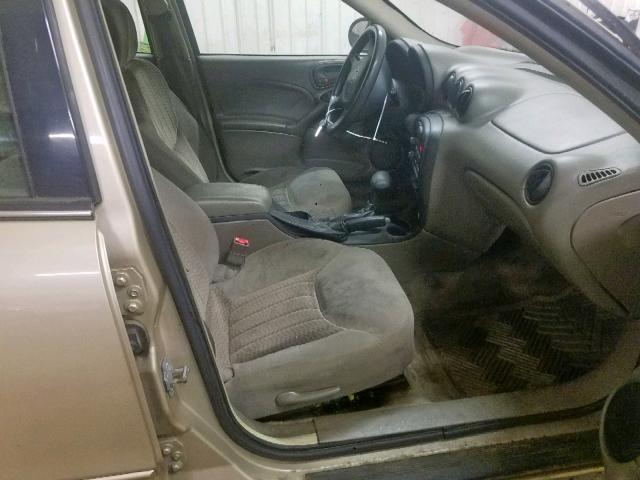 1G2NE52E65M156755 - 2005 PONTIAC GRAND AM S TAN photo 5
