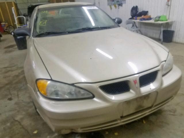 1G2NE52E65M156755 - 2005 PONTIAC GRAND AM S TAN photo 9