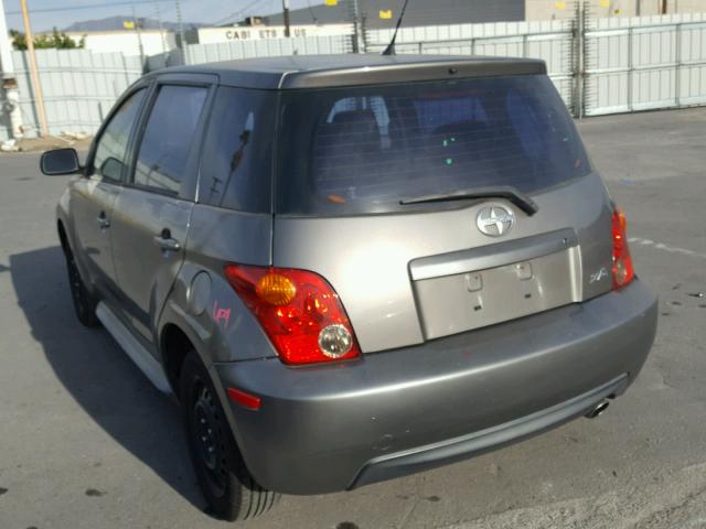 JTKKT624250118991 - 2005 TOYOTA SCION XA GRAY photo 3