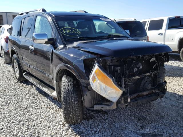 5N1BA0ND5AN601180 - 2010 NISSAN ARMADA SE BLACK photo 3