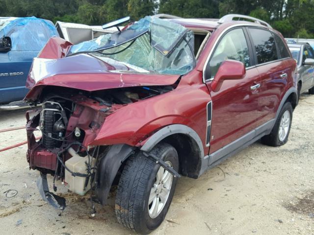 3GSCL33P88S630260 - 2008 SATURN VUE XE BURGUNDY photo 2