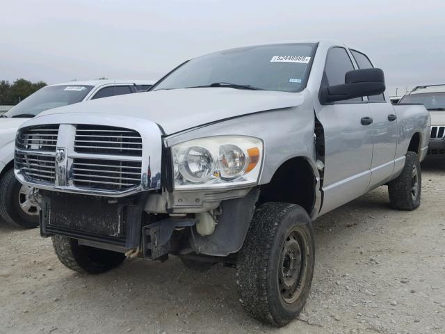 3D7KS28A08G194246 - 2008 DODGE RAM 2500 S SILVER photo 2