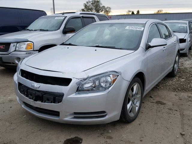 1G1ZH57B994188987 - 2009 CHEVROLET MALIBU 1LT SILVER photo 2