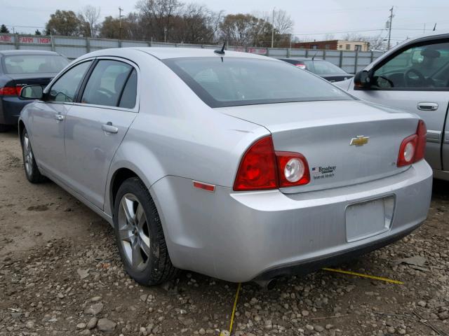 1G1ZH57B994188987 - 2009 CHEVROLET MALIBU 1LT SILVER photo 3