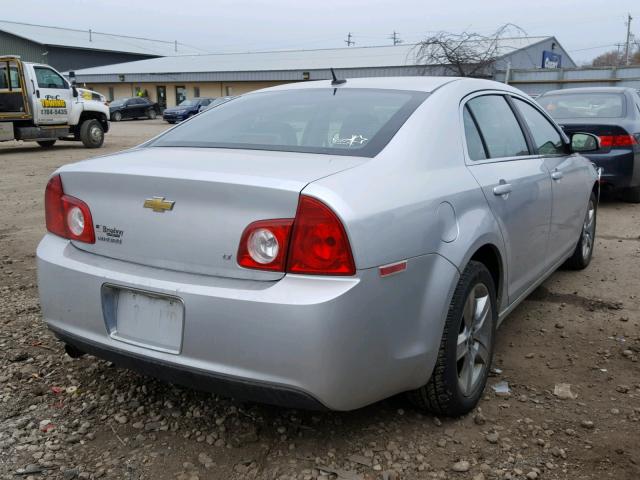 1G1ZH57B994188987 - 2009 CHEVROLET MALIBU 1LT SILVER photo 4