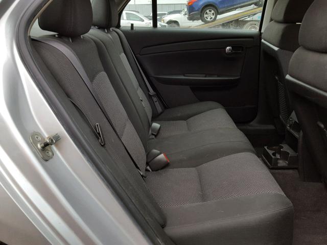1G1ZH57B994188987 - 2009 CHEVROLET MALIBU 1LT SILVER photo 6