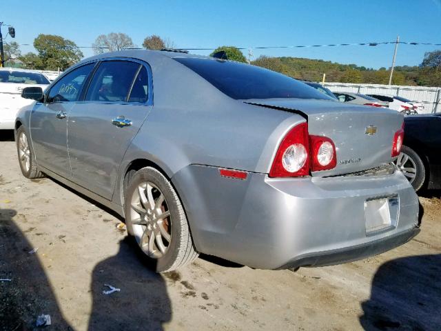 1G1ZE5EUXCF125311 - 2012 CHEVROLET MALIBU LTZ ვერცხლისფერი ფოტო 3