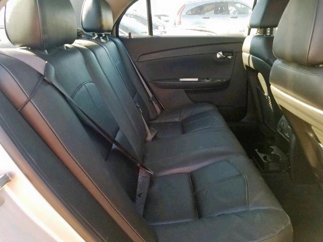 1G1ZE5EUXCF125311 - 2012 CHEVROLET MALIBU LTZ ვერცხლისფერი ფოტო 6