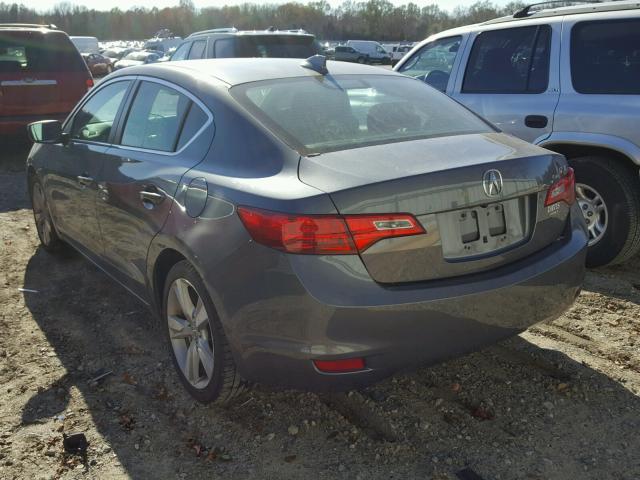 19VDE1F76DE014035 - 2013 ACURA ILX 20 TEC GRAY photo 3