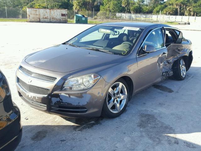 1G1ZC5EB2AF236873 - 2010 CHEVROLET MALIBU 1LT 棕色 照片 2