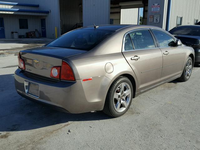 1G1ZC5EB2AF236873 - 2010 CHEVROLET MALIBU 1LT 棕色 照片 4