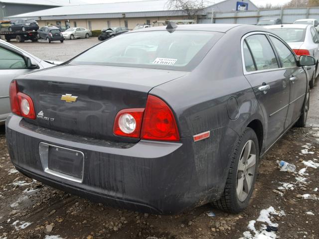 1G1ZC5E08CF281611 - 2012 CHEVROLET MALIBU 1LT გრაფიტი ფოტო 4