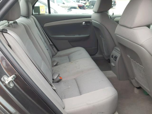 1G1ZC5E08CF281611 - 2012 CHEVROLET MALIBU 1LT გრაფიტი ფოტო 6