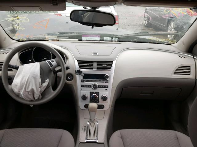 1G1ZC5E08CF281611 - 2012 CHEVROLET MALIBU 1LT გრაფიტი ფოტო 9