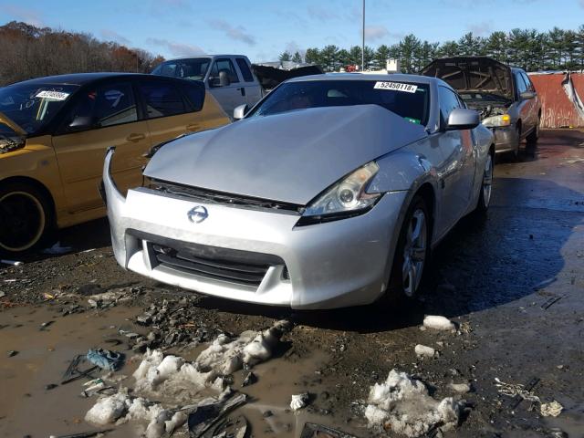 JN1AZ4EH4BM553958 - 2011 NISSAN 370Z BASE SILVER photo 2