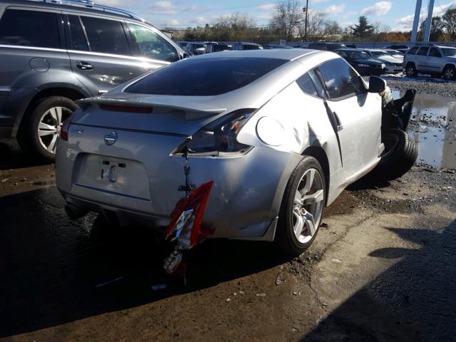 JN1AZ4EH4BM553958 - 2011 NISSAN 370Z BASE SILVER photo 4