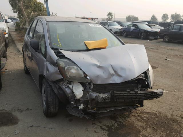 JHMGE8H27AS002787 - 2010 HONDA FIT SILVER photo 1