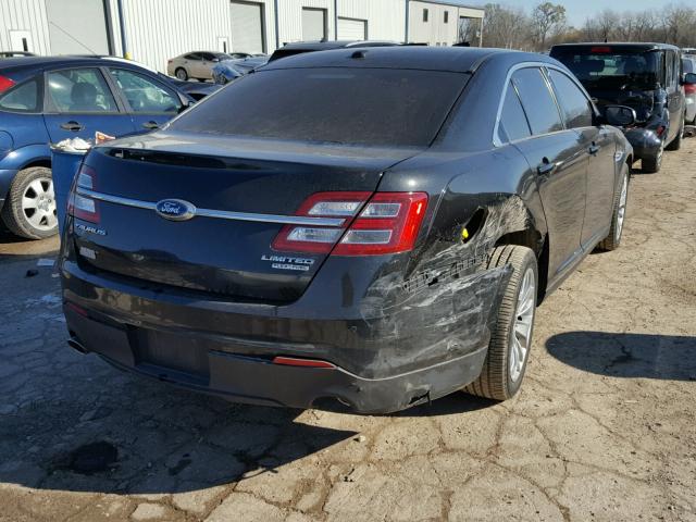 1FAHP2F8XFG149917 - 2015 FORD TAURUS LIM BLACK photo 4