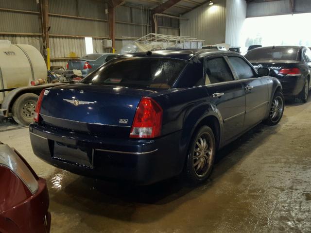 2C3KA53G66H163840 - 2006 CHRYSLER 300 TOURIN BLUE photo 4