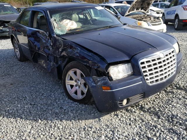 2C3KA53G56H445600 - 2006 CHRYSLER 300 TOURIN BLUE photo 1