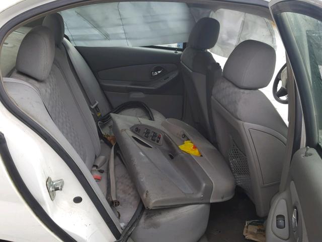 1G1ZT548X5F241900 - 2005 CHEVROLET MALIBU LS 白色 照片 6